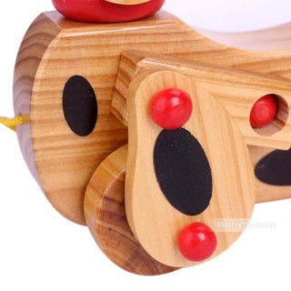 Đồ chơi gỗ Chó gỗ kéo dây