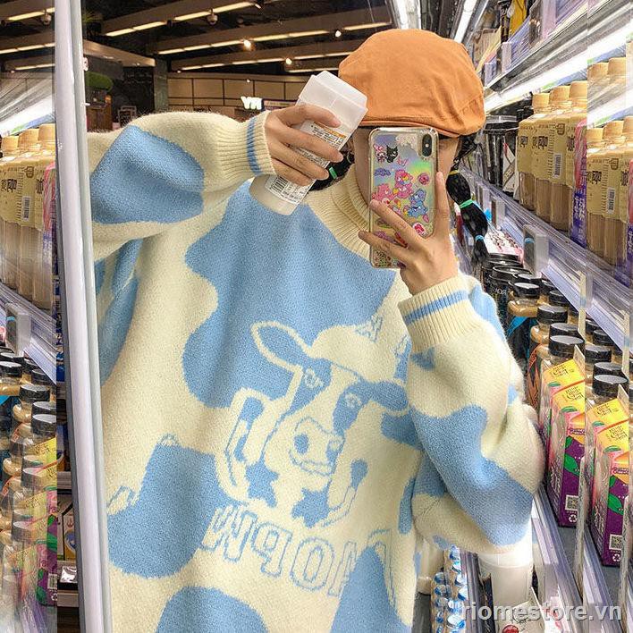 New winter sweet and cute baggy Korean version schoolgirl warm sweater | BigBuy360 - bigbuy360.vn