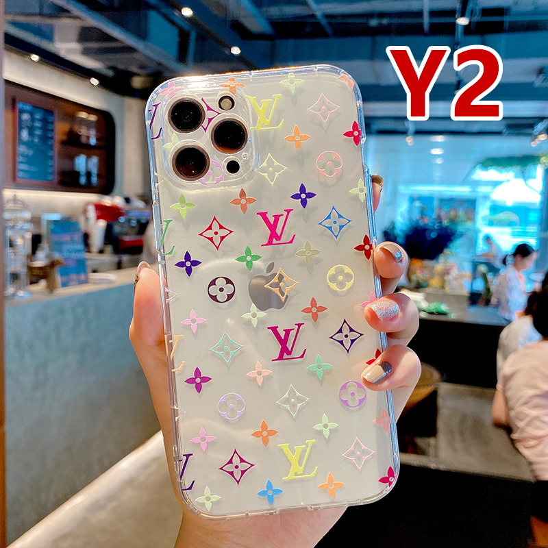 Ốp lưng IPhone trong suốt LV sắc màu 6/6plus/6s/6splus/7/7plus/8/8plus/x/xr/xs/11/12/13/14/pro/max/plus/promax TLV271