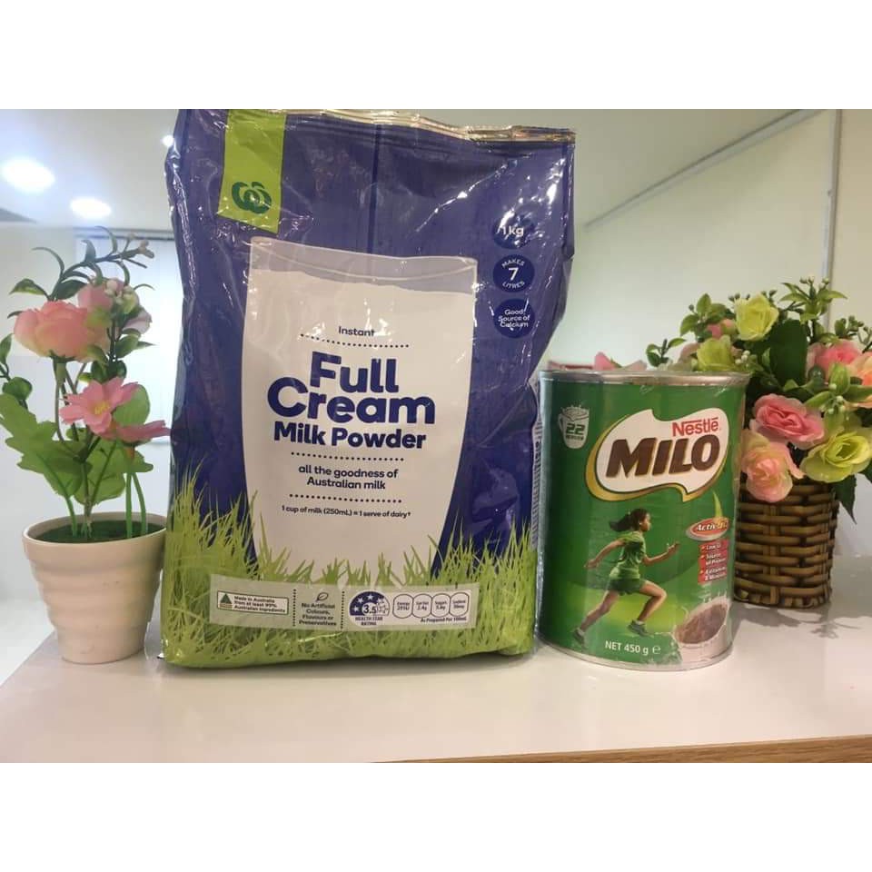 Sữa tăng chiều cao Milo lon 430gr - Hàng nội địa Úc