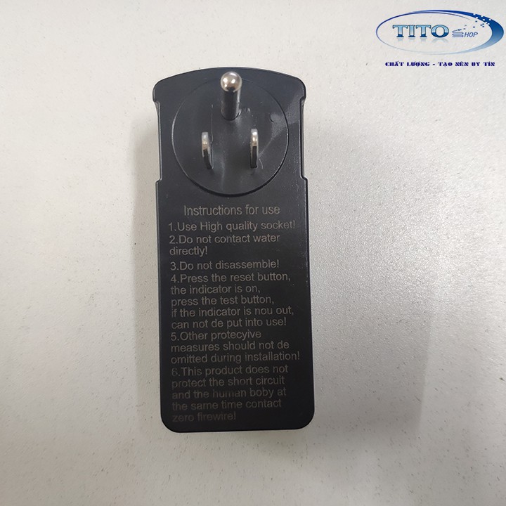 CÔNG TẮC BẢO HỘ - PHÍCH CẮM BẢO VỆ RÒ RỈ - LEAKAGE PROTECTION PLUG