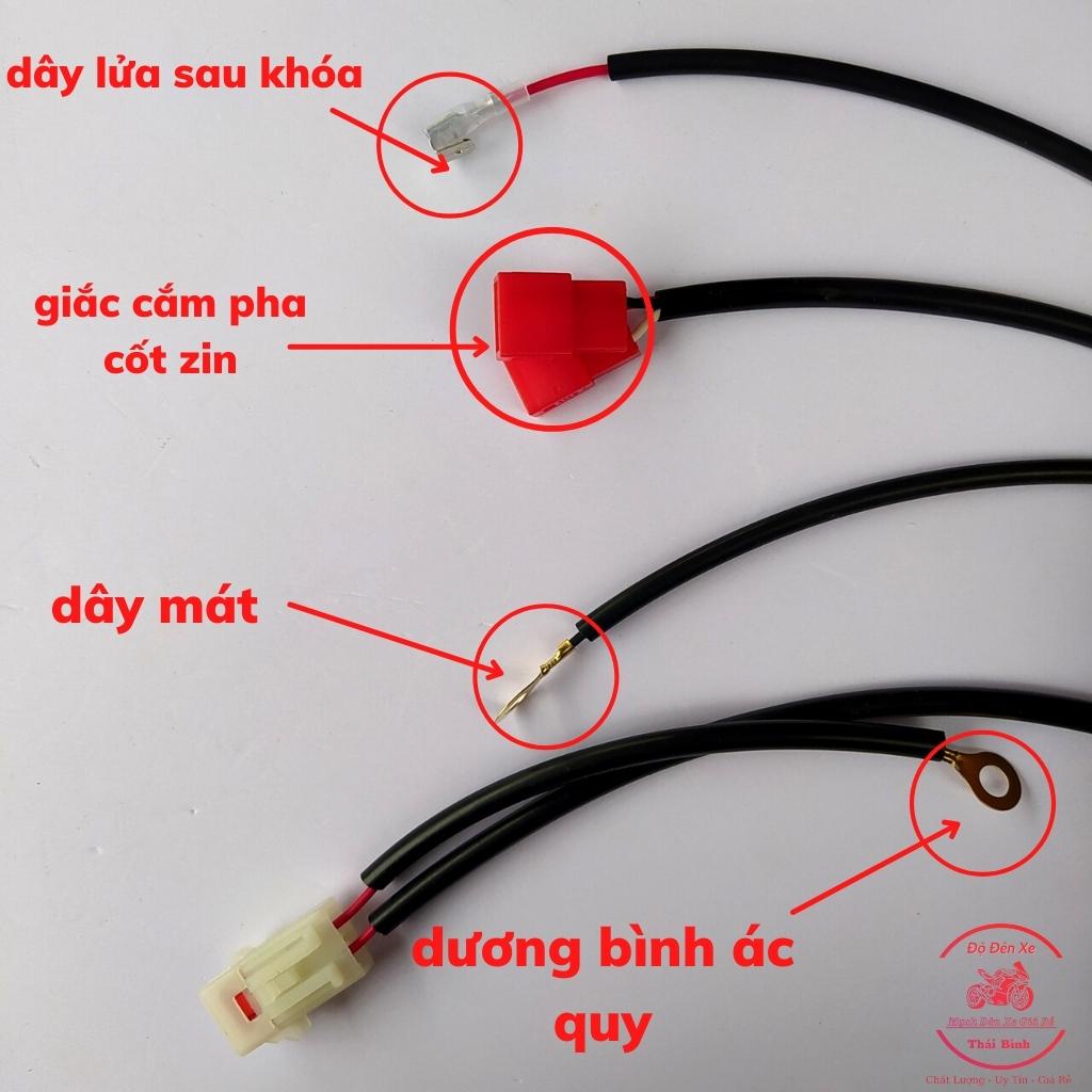 Công tắc passing sh, Mạch passing sh cho winner x tặng cầu chì và giắc cắm đèn trợ sáng lắp như zin