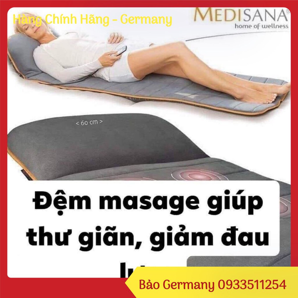 Đệm massage Medisana MM825 chuẩn Đức