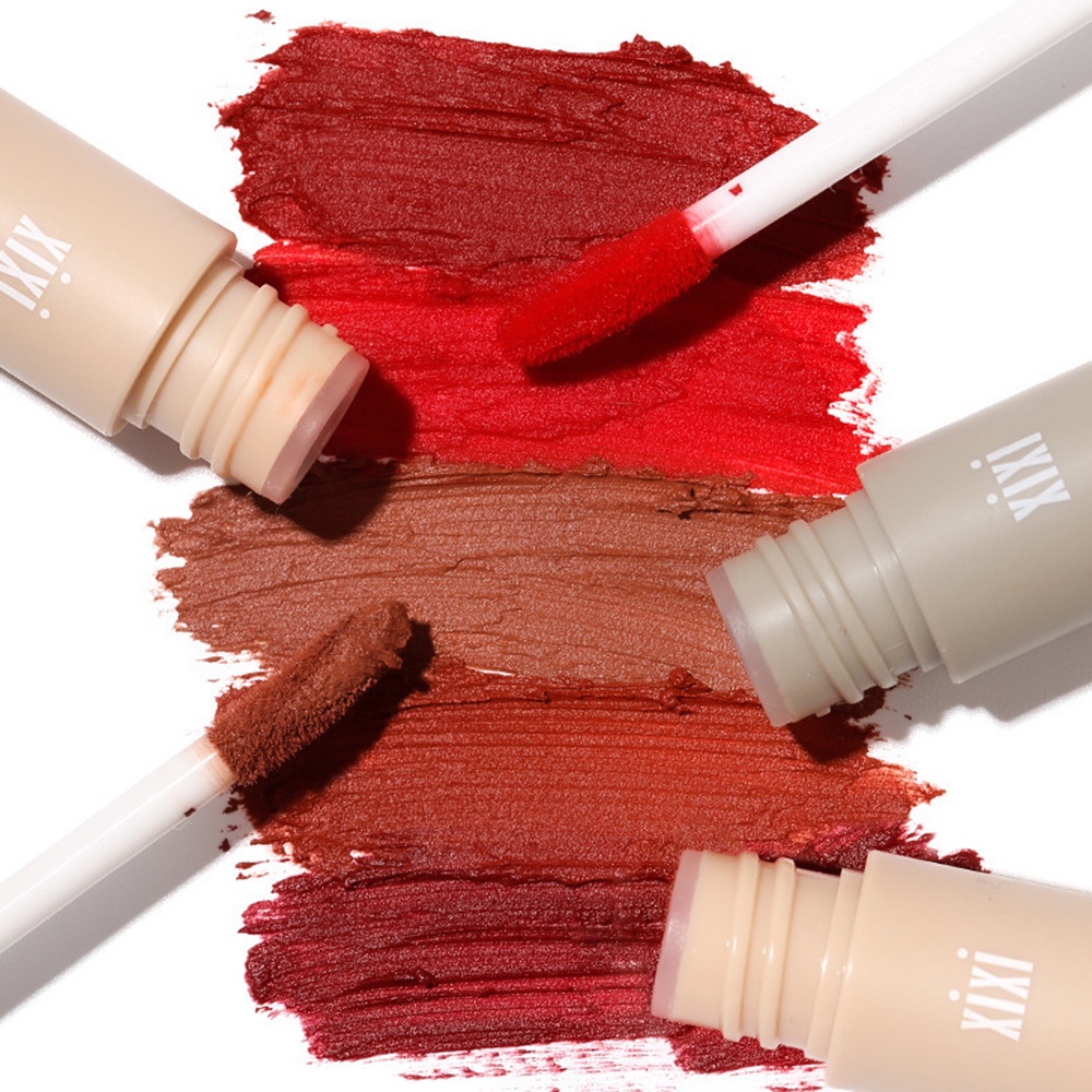 XIXI Son Môi Nhung Lì Hiệu Qibest Cho Màu Lì Lâu Trôi Kháng Nước Với 10 Kiểu Màu Tùy Chọn