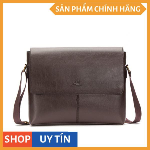 Túi Da Nam 4U Công Sở Sang Trọng DN269 (đen - nâu) | BigBuy360 - bigbuy360.vn