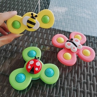 Set 3 con quay Spinner, con quay chong chóng dính tường vui nhộn cho bé