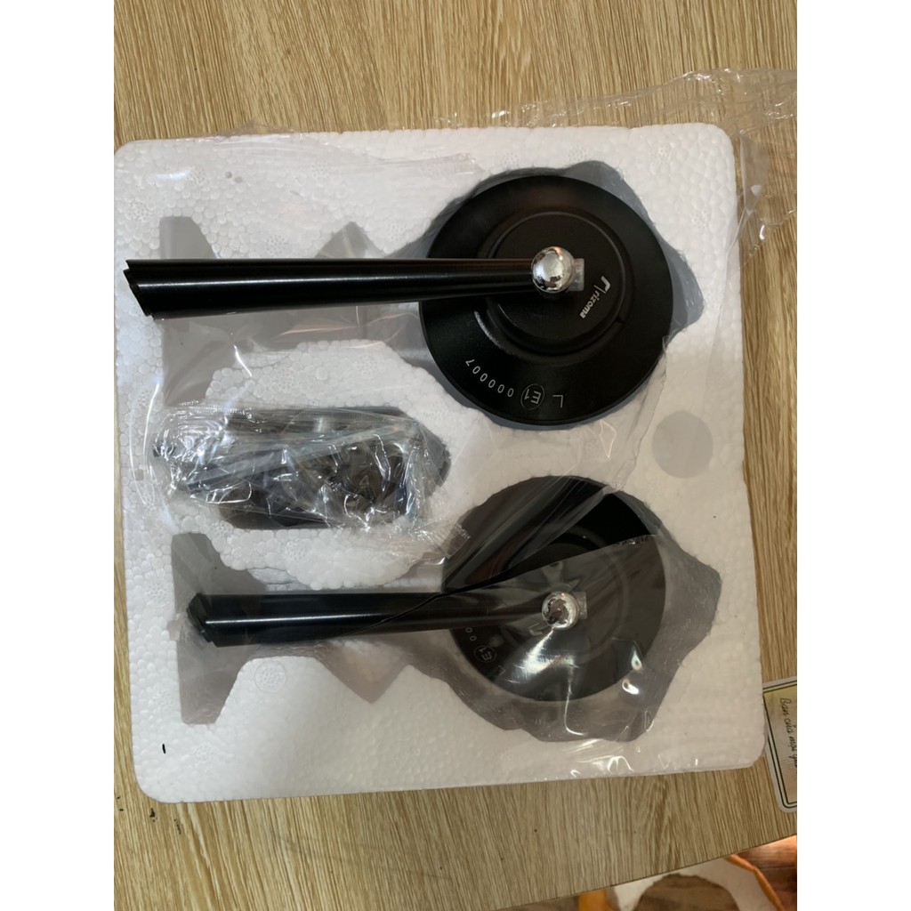 Gương tròn rizoma , gương chiếu hậu tròn rizoma loại cnc cao cấp (giá 1 chiếc)