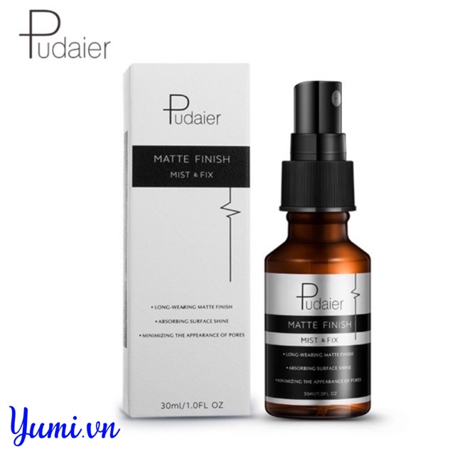 Xịt Khóa Lớp Trang Điểm Bền Đẹp Không Xuống Màu Pudaier Matte & Dewy Finish | BigBuy360 - bigbuy360.vn