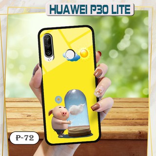 Ốp lưng kính 3D Huawei P30 Lite-cute