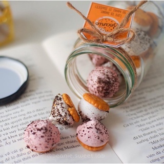 Meringue cookies (Kẹo bông đường giòn tan) nhiều vị siêu dễ thương, các bé siêu thích