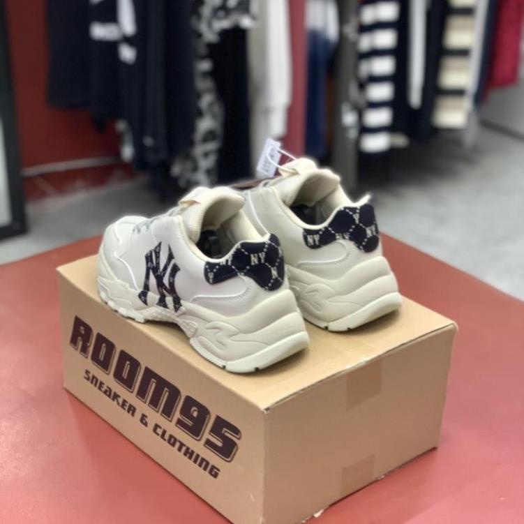 Xả kho Sale Lớn SIÊU SALE Giày thể thao sneaker  MLB Bigball Chunky Mono Heel New York_BEST