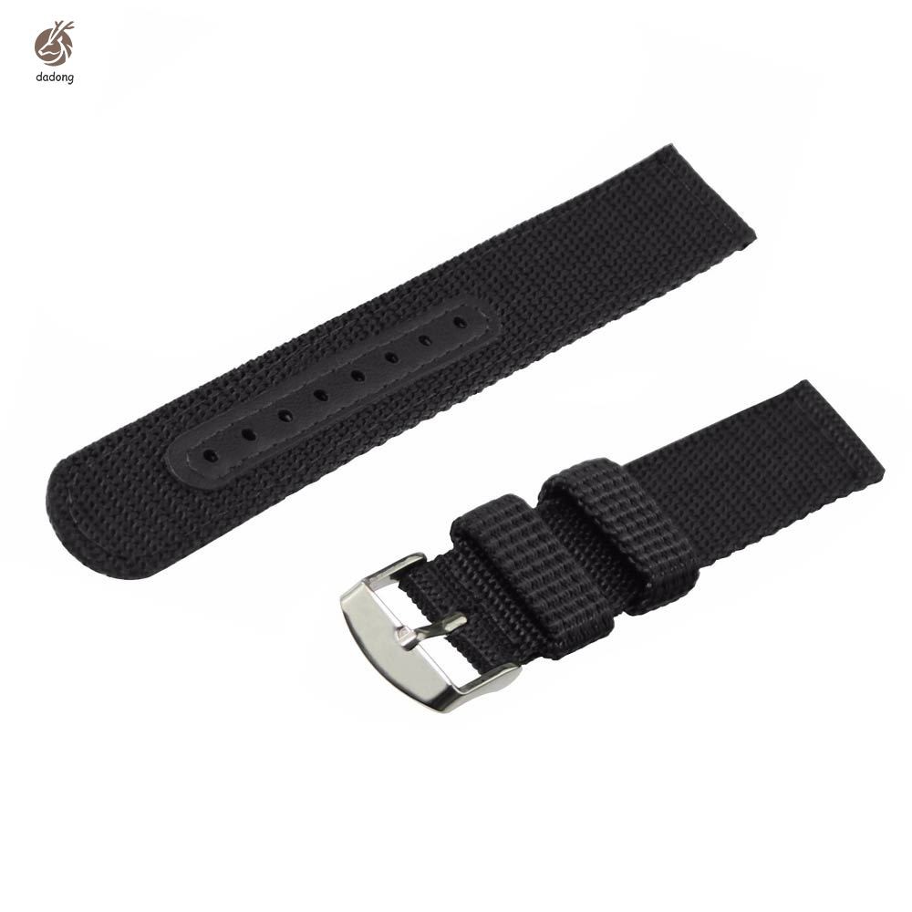 Dây đồng hồ thay thế bằng vải 20/22/24mm cho nam lẫn nữ