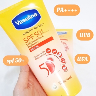 Serum vaseline 50x chốn nắng cơ thể spf50+ dưỡng da sáng khoẻ 320ml