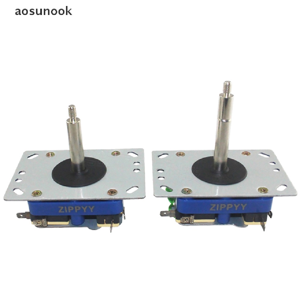 【ook】 2Pcs Boxing Game Player Chrome Arcade Joystick Shaft Extender For SANWA Shimizu .