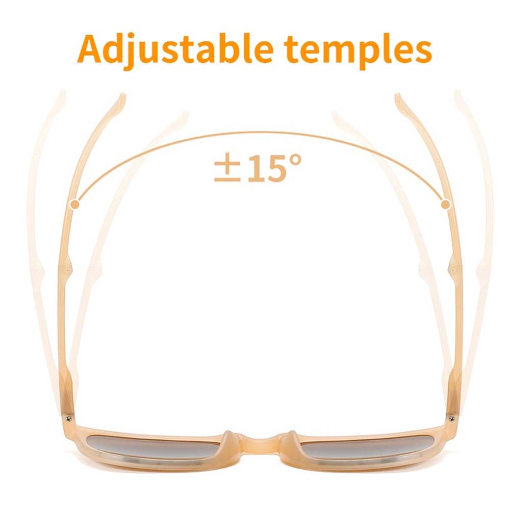 Kính mát tròng vuông chống tia UV phong cách INS cho nam và nữ