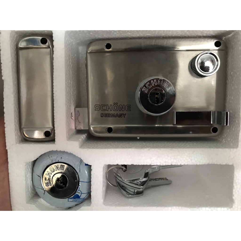 Khoá Cổng Sắt Thương Hiệu Schone Germany SC 1633 - Bán lẻ Giá Sỉ | Thợ Hồ 24h