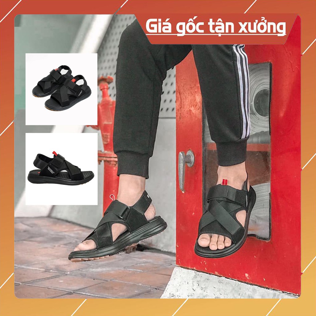 Sandal Vento nam SD-NB59 Full Black (đen) sandal thời trang, chất liệu chống gây mùi