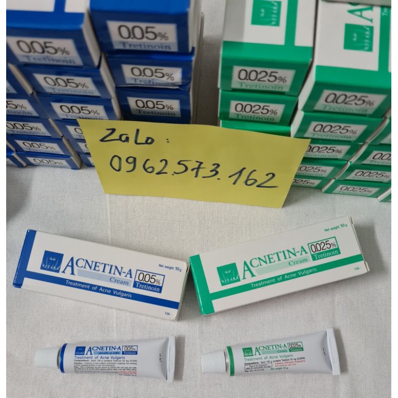(Cam kết Chính Hãng 100%) Kem Acnetin A - Tretinoin - Retin A mẫu mới (10g) | BigBuy360 - bigbuy360.vn