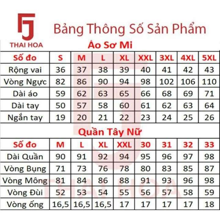 Áo sơ mi trắng nữ tay dài kiểu công sở đẹp bigsize vải cotton Thái Hoà 047-01-01