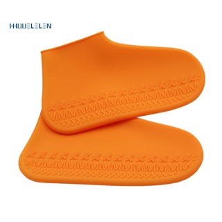 Bọc giày đi mưa bằng cao su silicon chống trượt dày chống mòn chống thấm nước