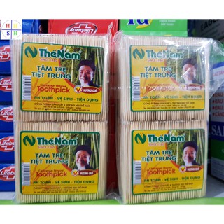 Tăm tre tiệt trùng - Bịch 10 gói