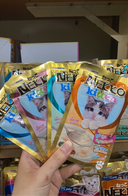 Nekko kitten đủ mùi combo 12 gói x 70g