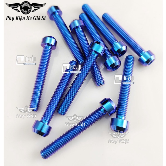 [Sale Khủng] Combo 3 Ốc Titan GR5 6Li4 Đầu Trụ Gắn Che Két Nước Va 15 - 21, AB 16 - 22,SH 12 - 19,SH Mode 13 - 19 5020