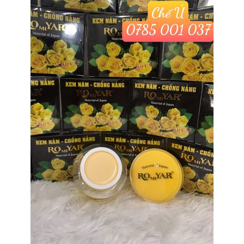 Kem Nám Vàng-Chống Nắng VIP 25G Romiyar