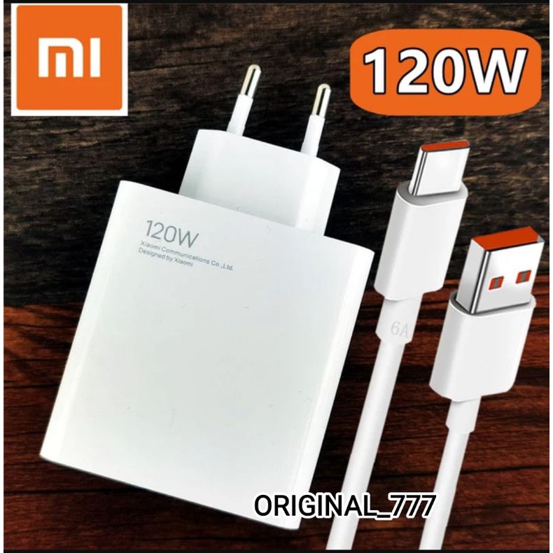Củ Sạc Xiaomi TYPE C 120W + Dây Cáp Màu Cam 120 Watt