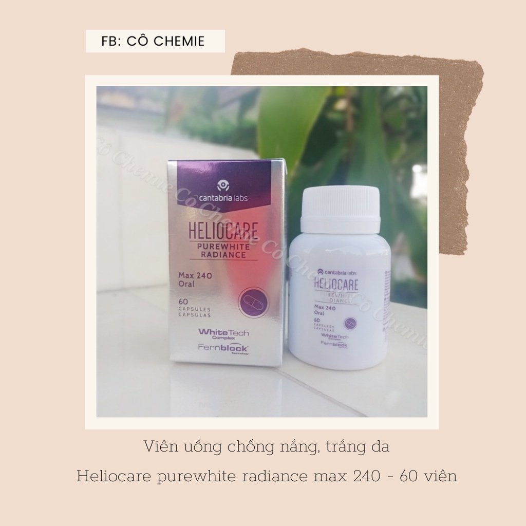 Chống nắng heliocare purewhite radiance max 240-Bill Pharmacy EU