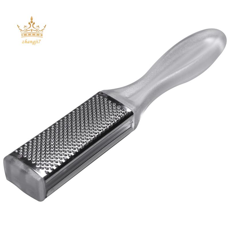 [Hot Sale]1 Pc Foot Rasp Feet File Tools Stainless Steel Grater Dual Sided Lima Pies Scrub Removable Dead Skin Remover