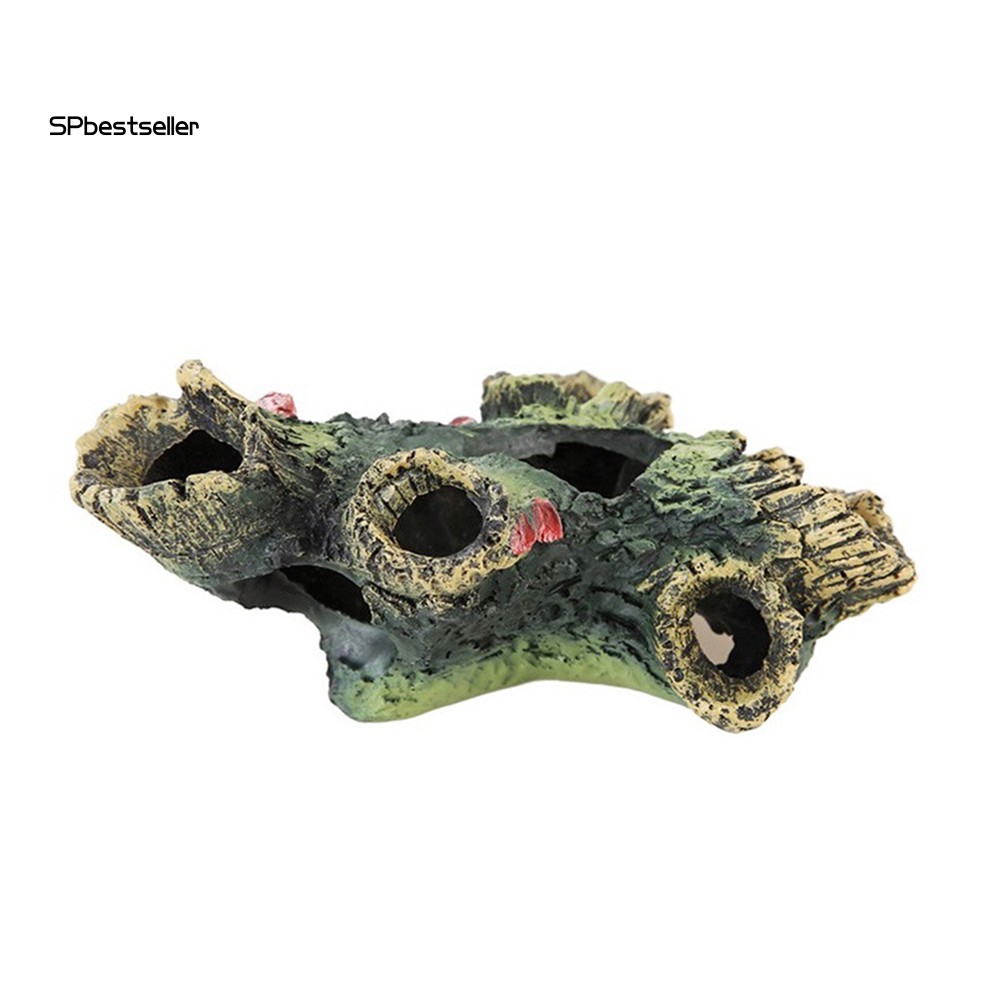 Miếng gỗ nhân tạo trang trí bể cá