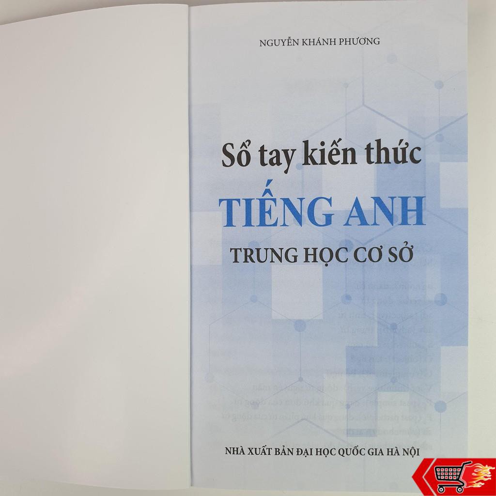 Sách - Sổ tay kiến thức THCS ( Combo 2 quyển, lẻ tùy chọn) Toán, Tiếng Anh