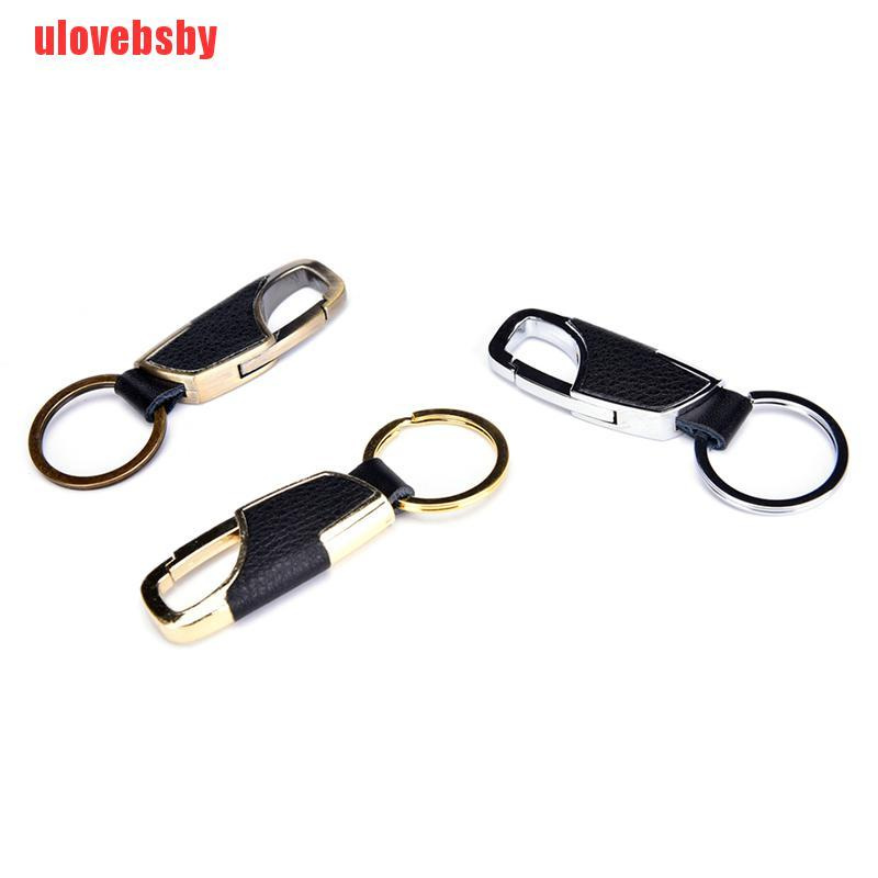 Móc Khóa Da Kim Loại Sáng Tạo Cho Nam