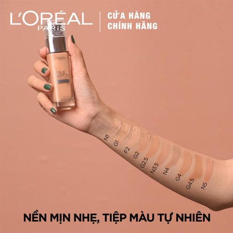 [NHIỀU LOẠI] Kem nền L'oreal True Match Satin Smooth Liquid