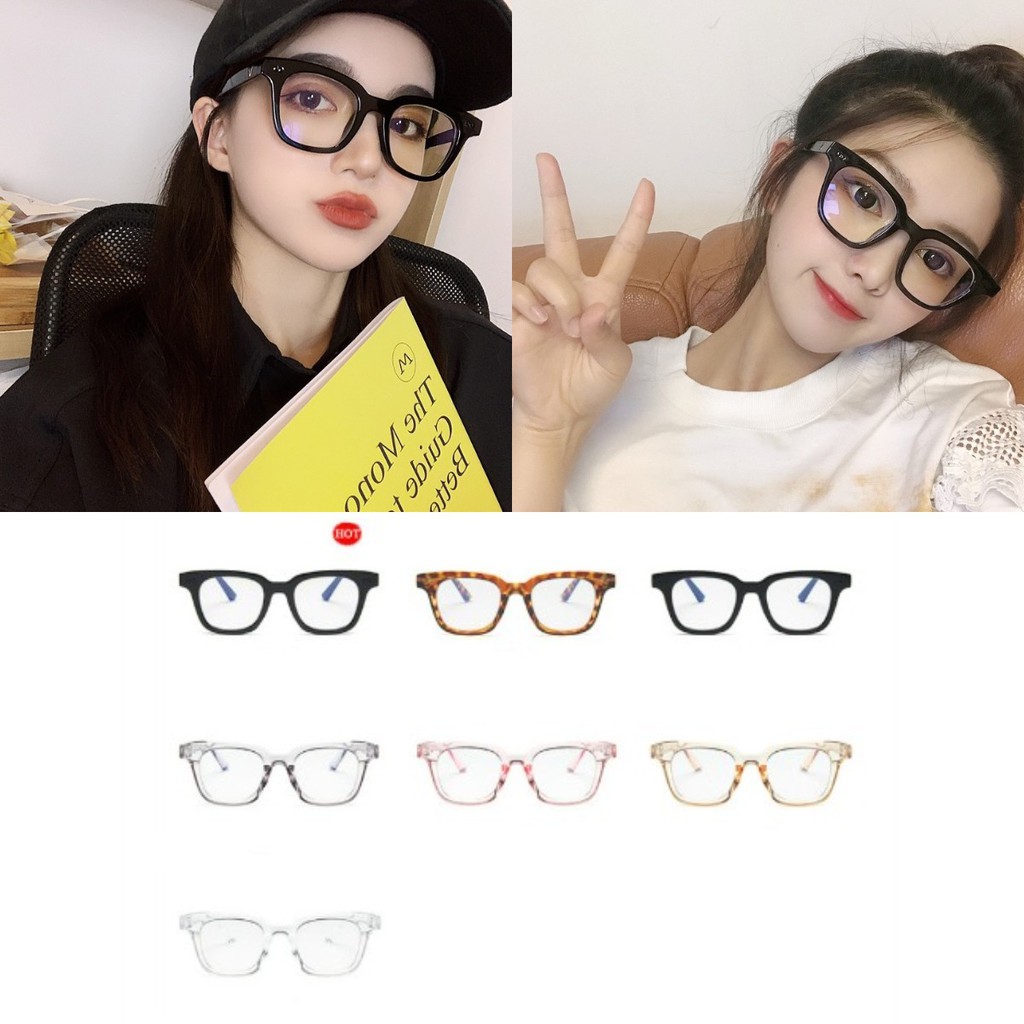 Mắt Kính Gọng Vuông Chống Ánh Sáng Xanh Cho Nam