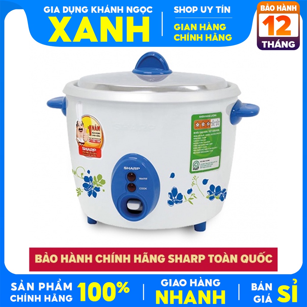 Nồi cơm điện Sharp 2.8 lít KSH-D28V-Sharp của Nhật Bản,sản xuất tại Thái Lan-2.8 lít,dùng cho gia đình