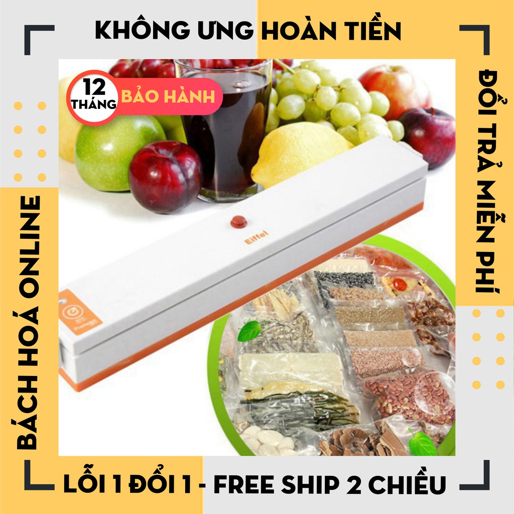 Máy hút chân không Fresh Pack Pro, máy hút chân không kiêm hàn miệng túi thực phẩm cao cấp