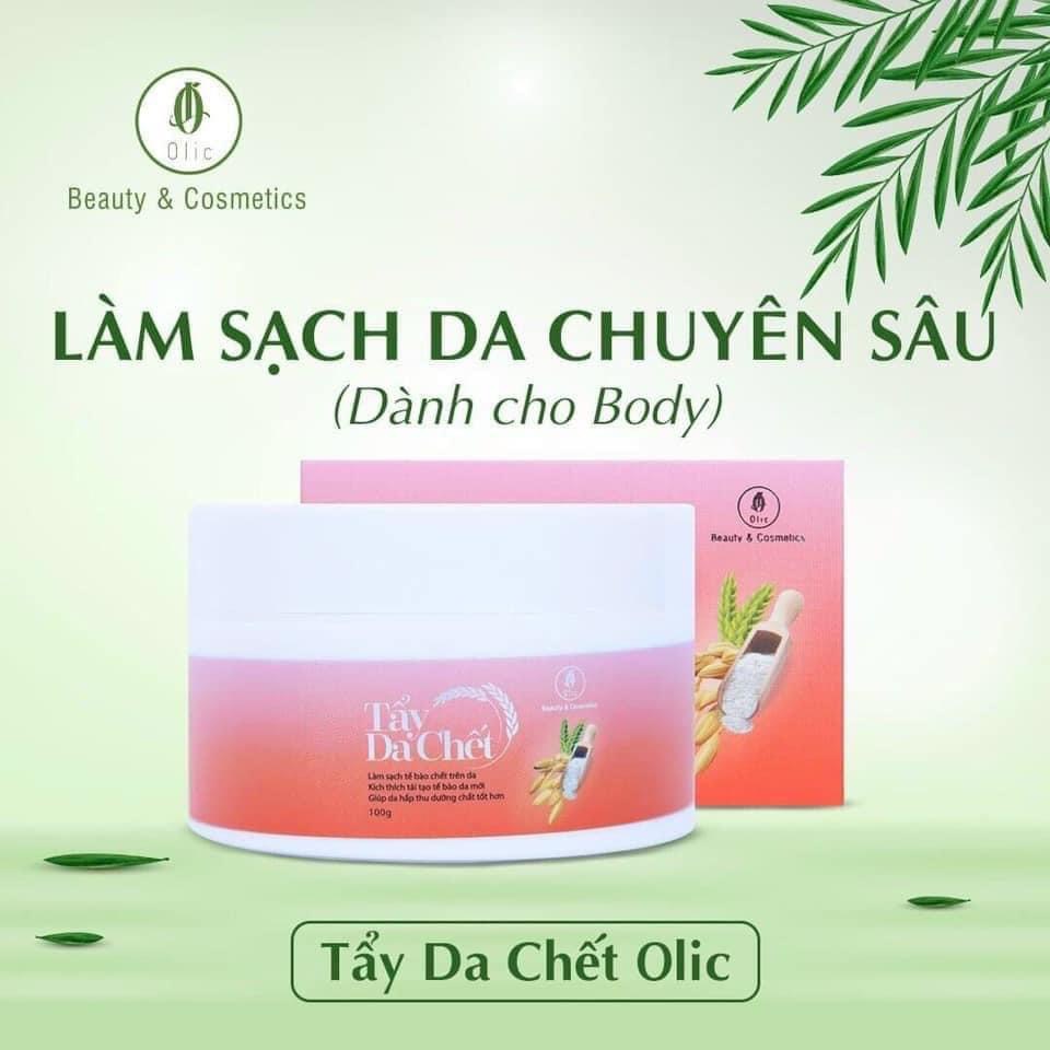 Tẩy da chết cám gạo olic chính hãng 100g