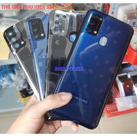 Nắp lưng sau Samsung Galaxy M31 công ty + Có fim nguồn + Volume