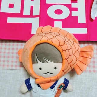 Mũ bánh cá cho doll 15,20cm