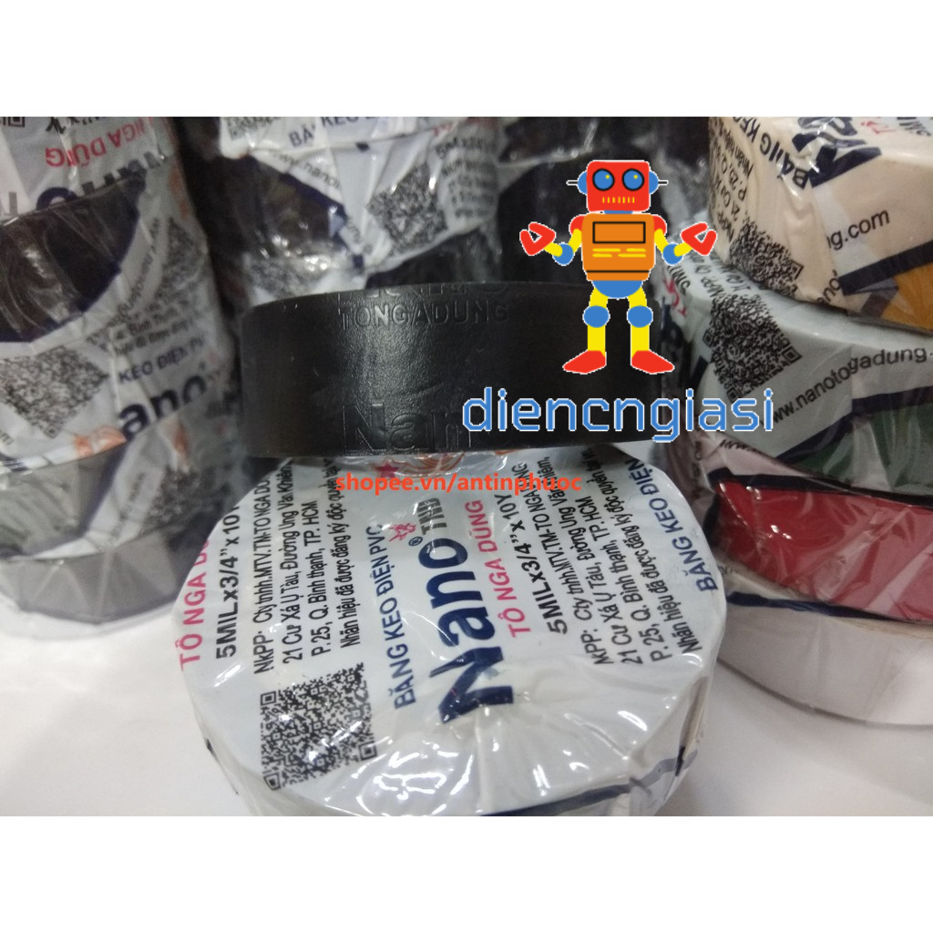 Băng keo điện Nano Tô Nga Dũng