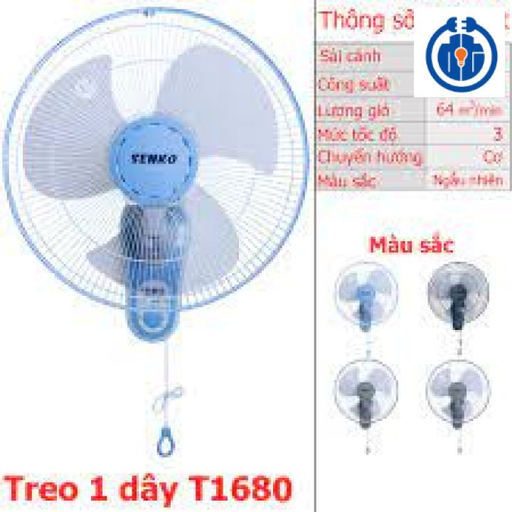 [GIÁ HỦY DIỆT] QUẠT TREO TƯỜNG SENKO 1 DÂY T1680- CAM KẾT CHÍNH HÃNG- BẢO HÀNH 2 NĂM