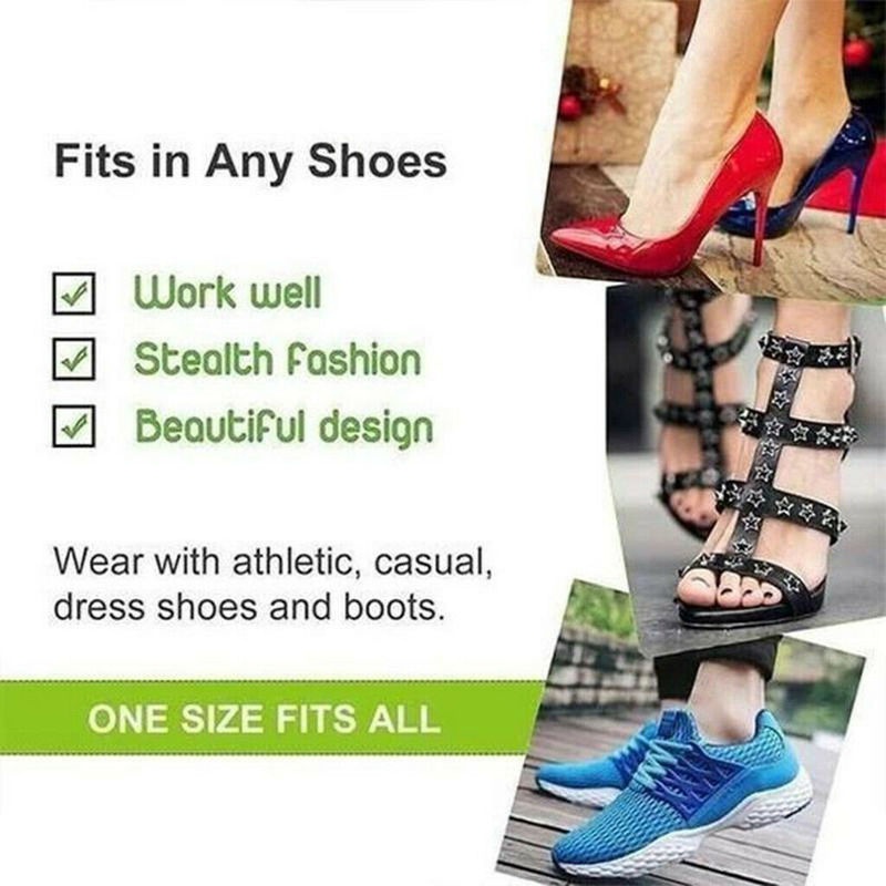 1 Đôi Vớ Lót Giày Hở Ngón Chống Trượt Tiện Dụng