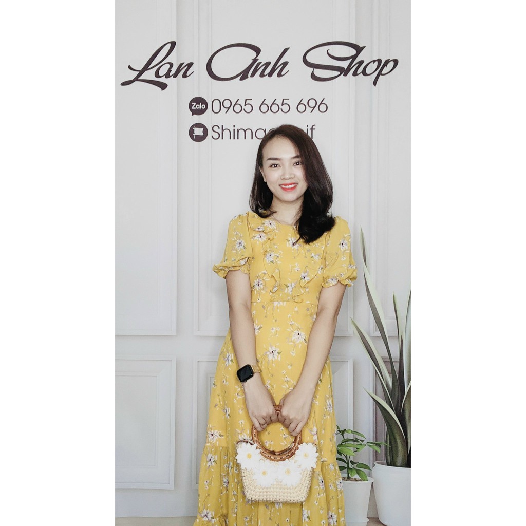 Đầm Maxi voan tay lỡ có lót️🎖️[𝗛𝗮̀𝗻𝗴 𝗰𝗵𝗮̂́𝘁 𝗹𝘂̛𝗼̛̣𝗻𝗴+𝗚𝗶𝗮́ 𝘂̛𝘂 Đ𝗮̃𝗶]️🎖️️🎉