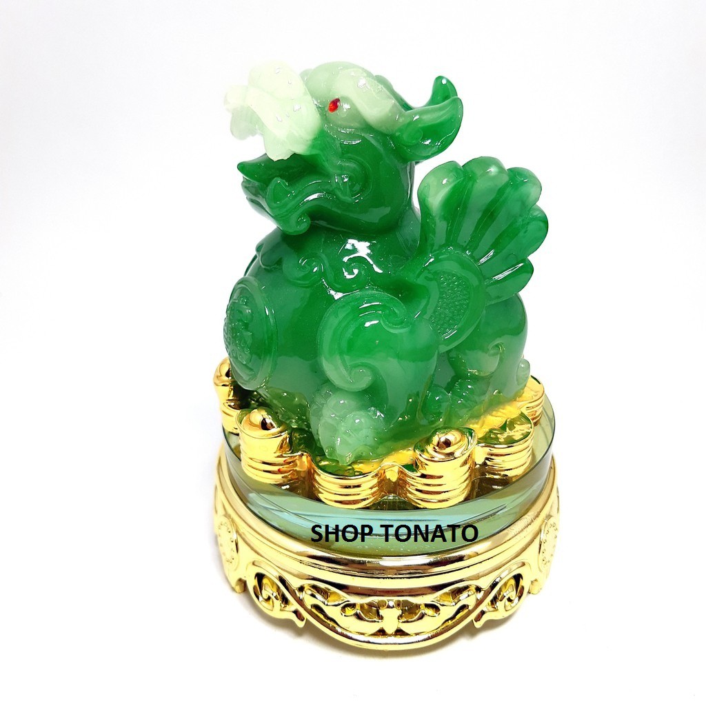 TỲ HƯU ĐẾ THỦY TINH XOAY 0591,0594,0595,0596,0597 CAO 15CM