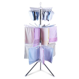 Cây treo phơi đồ xếp gọn thông minh trong nhà hoặc ngoài trời không chiếm nhiều không gian