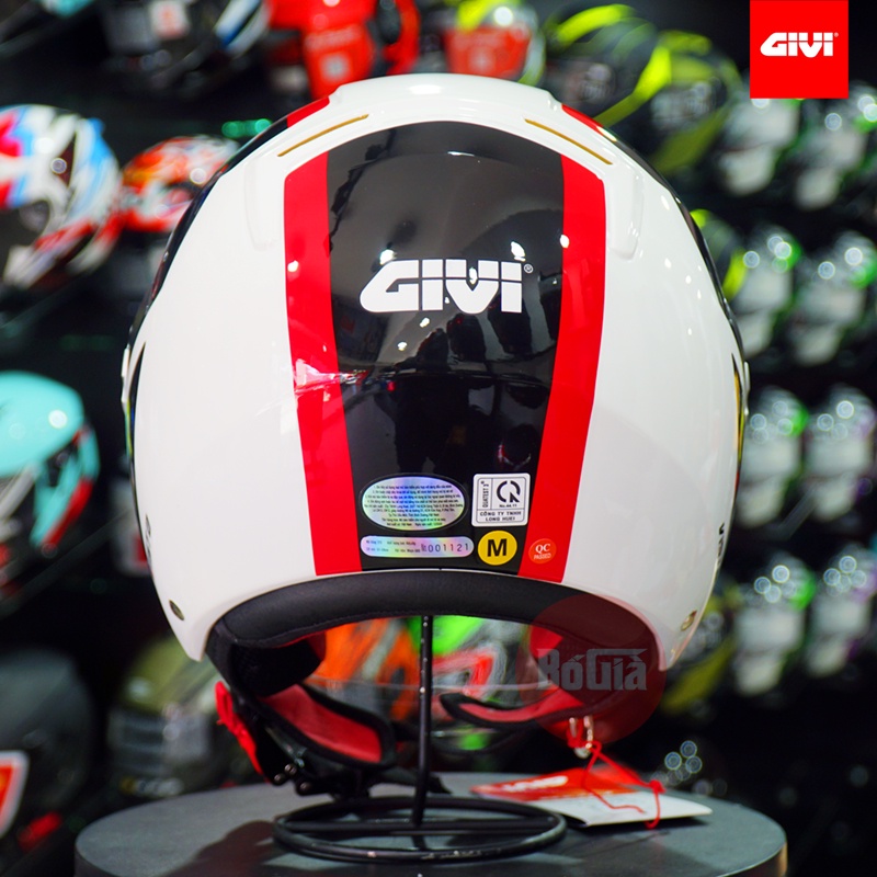 Nón Bảo Hiểm Givi Vista 3/4 đầu 2 kính