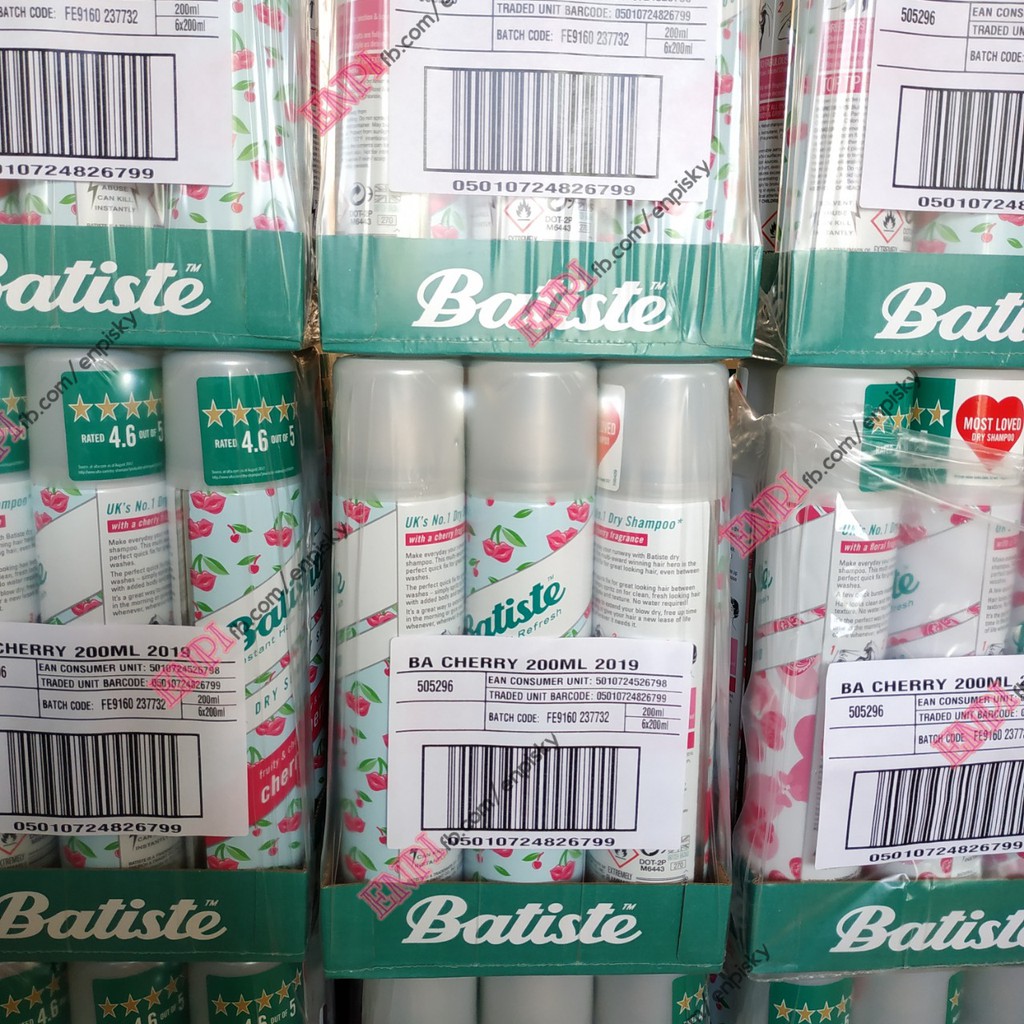 Dầu gội khô Batiste Dry Shampoo | BigBuy360 - bigbuy360.vn