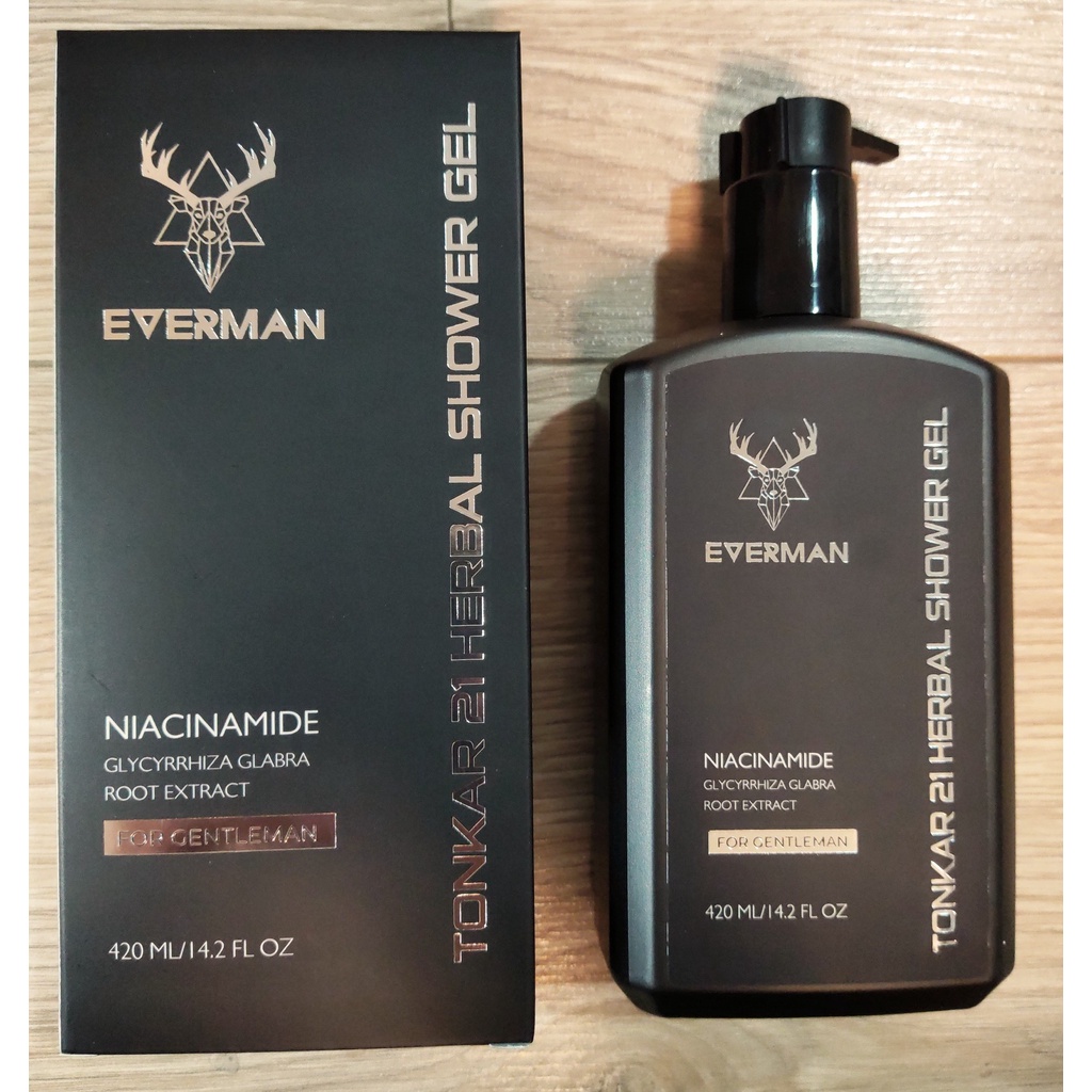 Sữa tắm thảo dược dành cho nam thương hiệu Everman